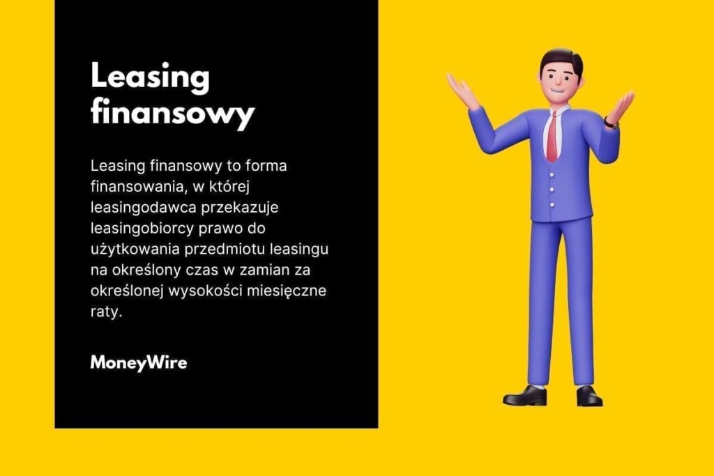 leasing finansowy definicja