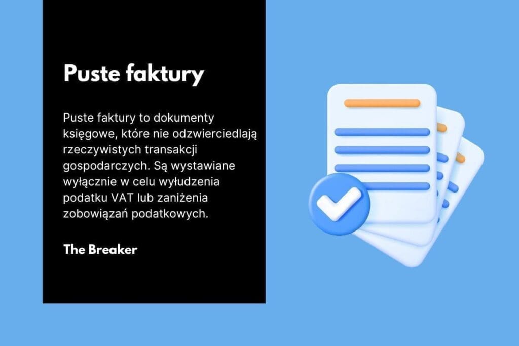 Za te faktury skarbówka zrujnuje Twoją firmę, a Ty trafisz do lochu 3 pusta faktura